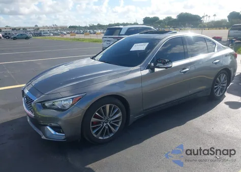 2023 Infiniti Q50 Luxe from USA, damaged, VIN JN1EV7BP1PM510891